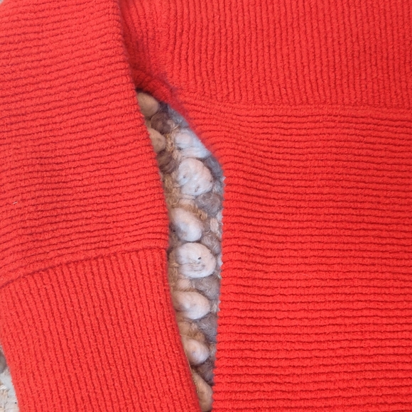 Free People Slouchy Ottoman Tunic Audacious (Orange) xs - Picture 5 of 7